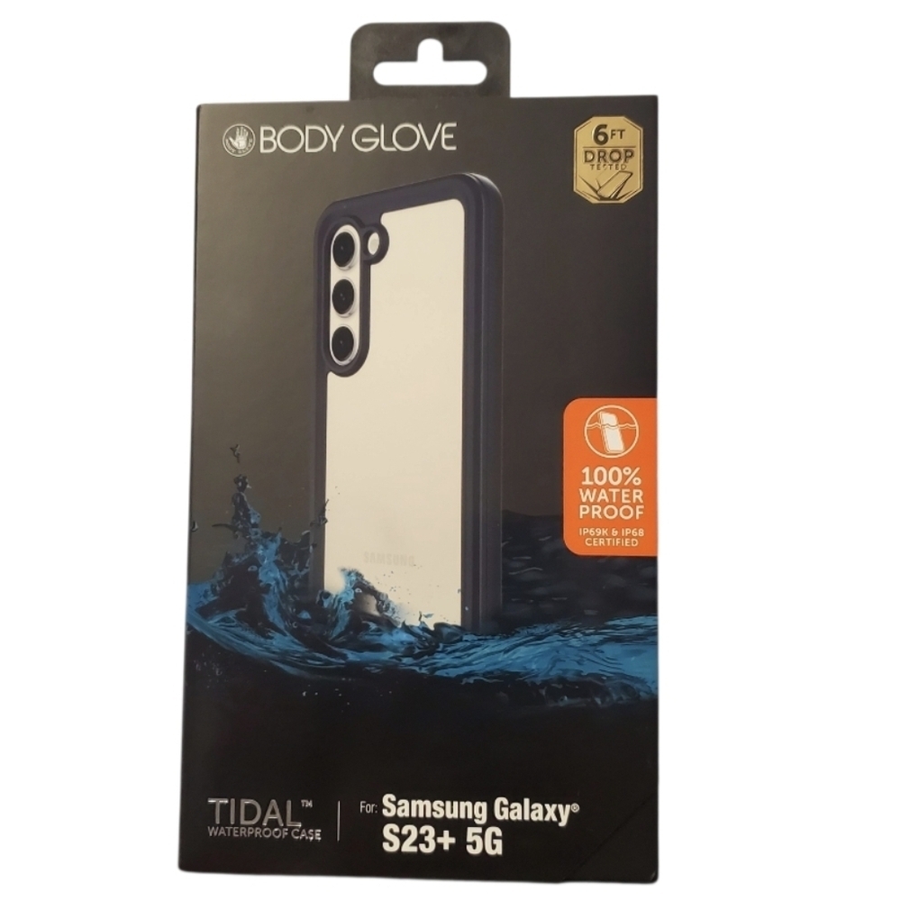 New Body Glove Tidal Waterproof Case for Samsung Galaxy S23+ 5G 6FT Drop